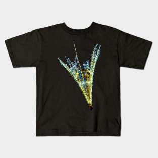 Dew drop - vibrant colors like a gem Kids T-Shirt